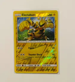 Electabuzz 42/147 - Sun & Moon Burning Shadows - Reverse Holo Pokemon Card NM - Image 1