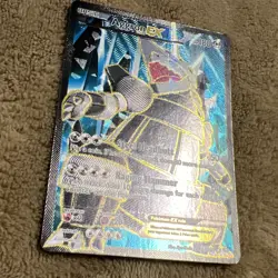 Aggron EX Full Art Holo 153/160 XY Primal Clash Ultra Rare Pokemon Card TCG - Image 2