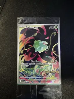 Bulbasaur 133/132 Mega Evolution Promo Pokemon Card - Sealed - Holo Rare - Mint - Image 3