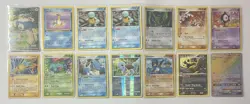 Lot Of 14 POKEMON CARDS - Snorlax/Lapras/Rayquaza/Unown/Jolteon/Venusaur +8 - Image 1