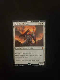 Lyra Dawnbringer [Dominaria] Magic MTG Cards Near Mint - Image 1