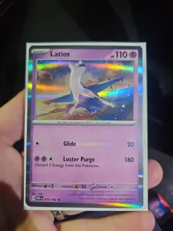Latios - 073/182 - Holo Rare Paradox Rift PACH FRESH Pokemon Card - Image 3