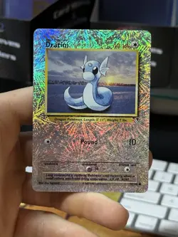 #2 Dratini 72/110 Legendary Collection 2002 Reverse Holo Pokemon Card TCG - Image 3