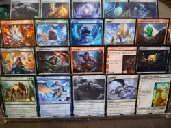 Magic the Gathering Final Fantasy Lot of 207 Common Cards - Image 1