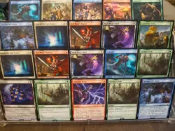 Magic the Gathering Final Fantasy Lot of 207 Common Cards - Image 2