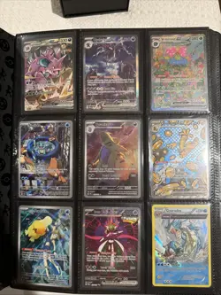 Pokemon Binder With 26 NM Cards - Image 1