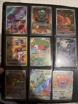 Pokemon Binder With 26 NM Cards - Image 2