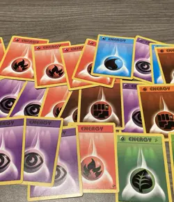 Pokemon TCG Energy Card Lot (35) Base Set 1999 WOTC Gym Challenge Base NM/LP - Image 4