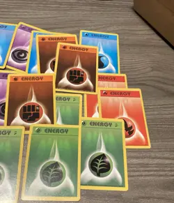 Pokemon TCG Energy Card Lot (35) Base Set 1999 WOTC Gym Challenge Base NM/LP - Image 5