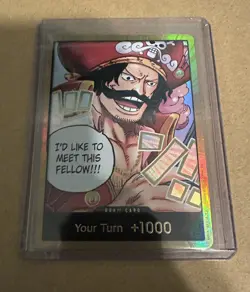 One Piece Card Don Card Gol D. Roger Gold ENGLISH OP13 Carrying on His Will - Image 2
