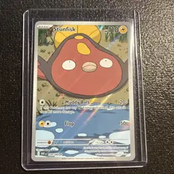 Stunfisk 118/086 White Flare Holo Card Freshly Pulled NM - Image 1