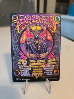 Magic: The Gathering Sauron, the Dark Lord #0744 Borderless Poster Non-Foil - Image 1