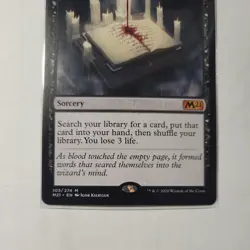 MTG Grim Tutor Core Set 2021 103/274 Regular Mythic - Image 3