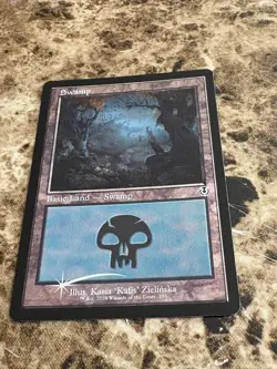 SWAMP Magic MTG Innistrad Remastered Retro Frame Foil - Image 1