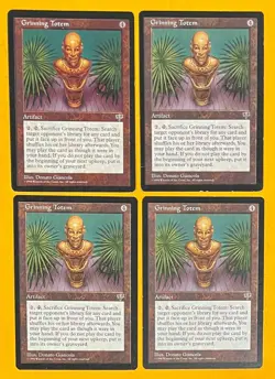 MTG GRINNING TOTEM (x4) Mirage (OldManMTG 010-187) - Image 1