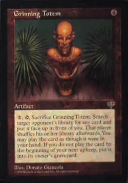 Grinning Totem - Mirage: #303, Magic: The Gathering Nm R115 - Image 1