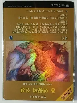 (Showcase)(Foil)[NM]MTG Korean, Forgotten Realms, 1 x Temple of the Dragon Queen - Image 1