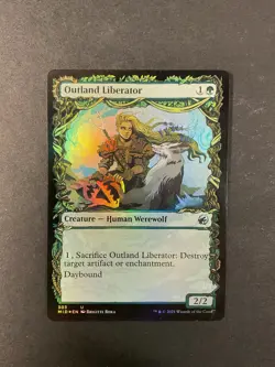 Outland Liberator - Foil - Showcase - Innistrad: Midnight Hunt - MTG - Magic - Image 1