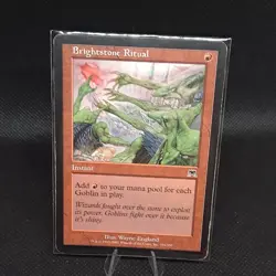 Brightstone Ritual - Onslaught - MTG Magic - Common - Red Instant - Image 1