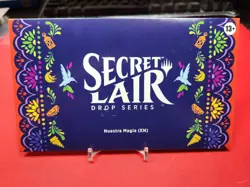 MTG Secret Lair ~ Nuestra Magia EN ~ Sealed in Hand! - Image 1