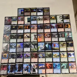 MTG Magic The Gathering - Final Fantasy Rares ALT Commons Uncommons NM Lot Of 65 - Image 1