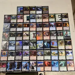 MTG Magic The Gathering - Final Fantasy Rares ALT Commons Uncommons NM Lot Of 65 - Image 2