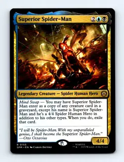 #155 2025 Marvel's Spider-Man } Superior Spider-Man Rare - Image 1