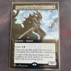 1 x Scourge of the Skyclaves - Extended Art - Zendikar Rising - NM-Mint - MTG - Image 1