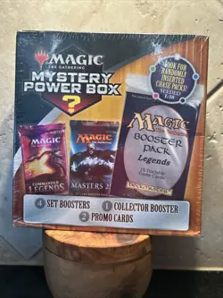 Wizards of the Coast Magic: The Gathering Mystery Power Box -5 Packs 728192541452 - Image 1