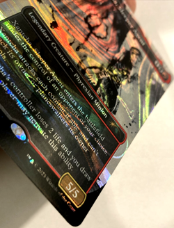 MTG Xantcha, Sleeper Agent *HALO FOIL* Secret Lair Drop 1271 NM - Image 3