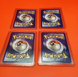 Lot 4 Pokemon Cards Clefable/ Machamp/ Scythes/ Ninetales - Image 2