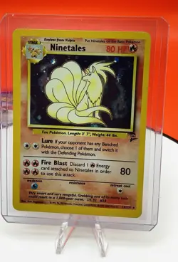 Lot 4 Pokemon Cards Clefable/ Machamp/ Scythes/ Ninetales - Image 3
