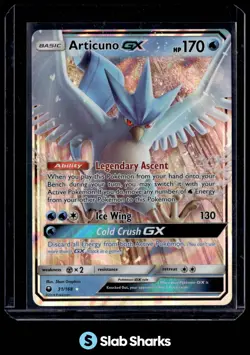 2018 POKEMON SUN & MOON CELESTIAL STORM #31/168 ARTICUNO HOLO - Image 1