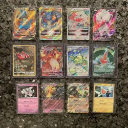 Pokemon TCG - Lot of 12 Singles Including Charizard VMAX From Darkness Ablaze! - Image 1