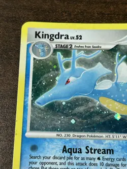 Kingdra 7/146 Holo Rare - Pokemon TCG - 2008 Pokemon Legends Awakened - Image 4