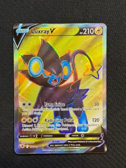 Luxray V 168/189 Full Art Astral Radiance Pokemon English Near Mint - Image 1