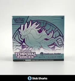 POKEMON CENTER TCG SCARLET & VIOLET TEMPORAL FORCES SEALED ELITE TRAINER BOX - Image 1