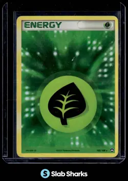 2007 POKEMON EX POWER KEEPERS #103/108 GRASS ENERGY HOLO - Image 1