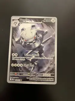 Pokemon Steelix Mega Evolution Illustration Rare 150/132 NM! - Image 2