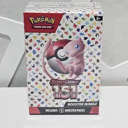 Pokemon TCG Scarlet & Violet 151 Booster Bundle Sealed New (6 packs) - Image 1
