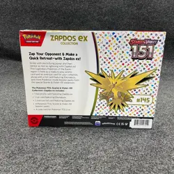 Pokemon TCG: Scarlet & Violet 151 Zapdos EX Collection Box, Sealed Box is Worn - Image 2