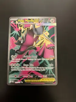 Mega Mawile ex FULL ART / ULTRA RARE 162/132 Mega Evolution Pokemon TCG NM/M - Image 2