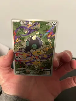 Shroodle 149/132 Pokemon TCG: Mega Evolution Illustration Rare NM/Mint! - Image 1