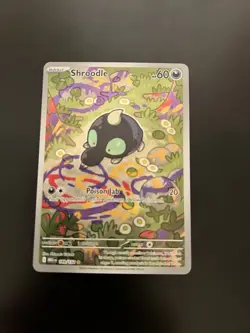 Shroodle 149/132 Pokemon TCG: Mega Evolution Illustration Rare NM/Mint! - Image 2