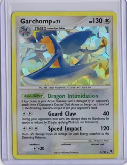 Pokemon Garchomp (Cracked Ice Holo) Supreme Victors LP HOLO - Image 1