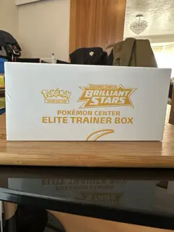 Pokemon Center exclusive Brilliant Stars Elite Trainer Box Etb new sealed - Image 5