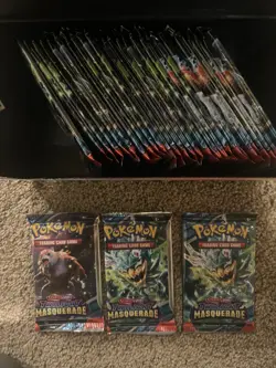 Pokemon TCG: Scarlet & Violet Twilight Masquerade Booster Pack Lot of 30 - Image 1