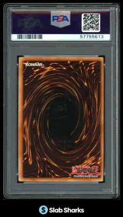 2003 YU-GI-OH! STARTER DECK JOEY 1ST EDITION #SDJ-001 RED-EYES B. DRAGON PSA 8 - Image 2