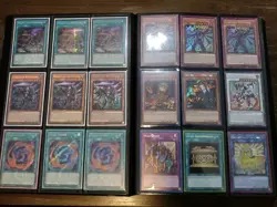 180 Count Yugioh Binder Collection! Secrets, Ultra's, Supers, Staples, Etc. - Image 2