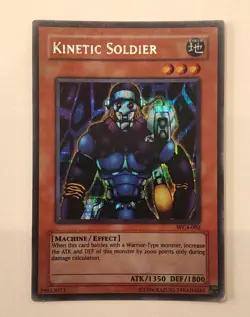 Kinetic Soldier WC4-002 Limited Edition MP Yugioh Prismatic Secret Rare - LP - Image 1